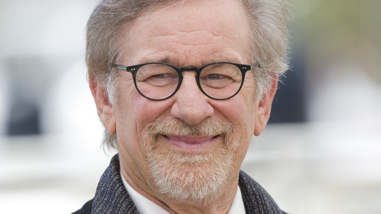 Steven Spielberg smiling