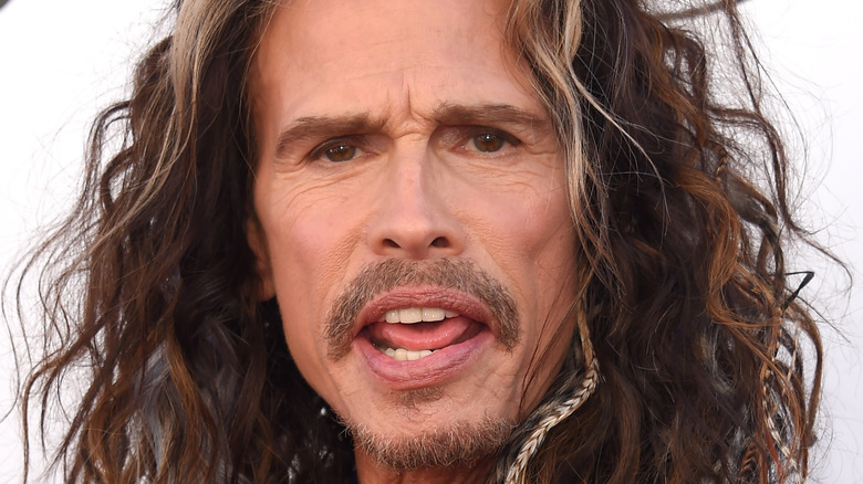 Steven Tyler looking surprised