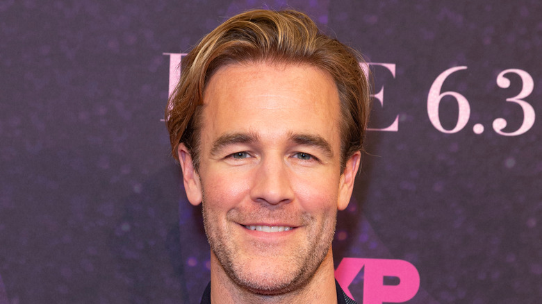 James Van Der Beek smiling