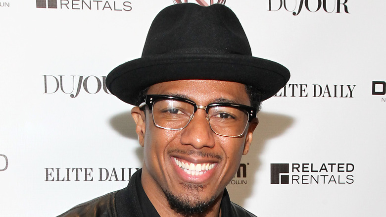 Nick Cannon smiling