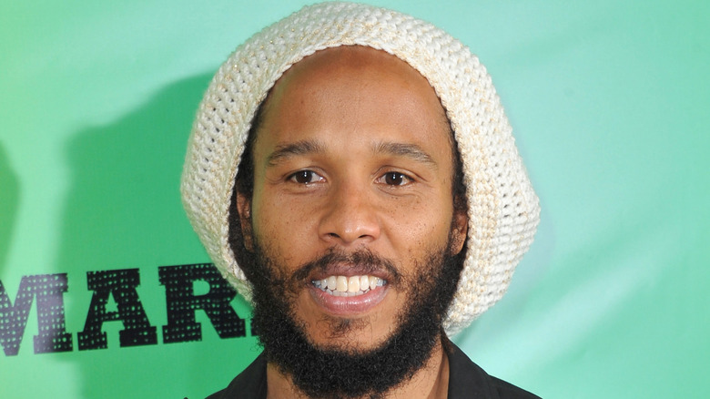 Ziggy Marley smiling