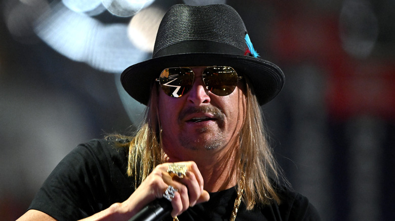 Kid Rock performing at RNC