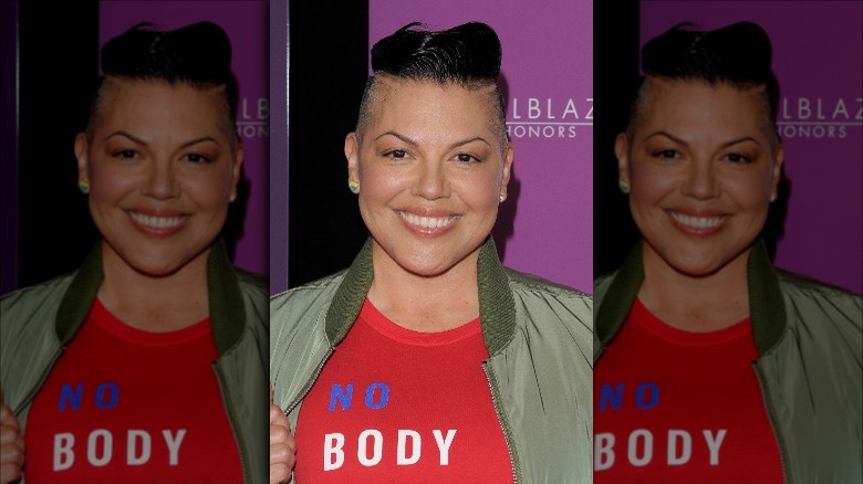 Sara Ramirez smiling