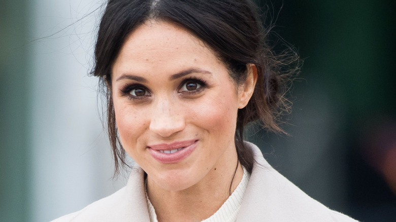 Meghan Markle smiling