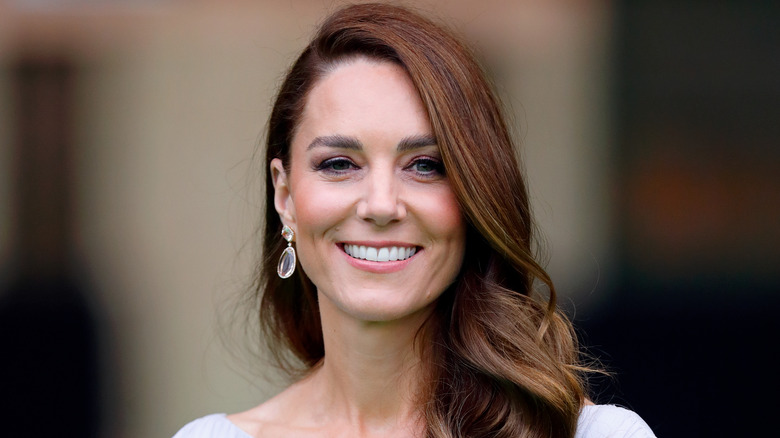 Kate Middleton smiling for the camera