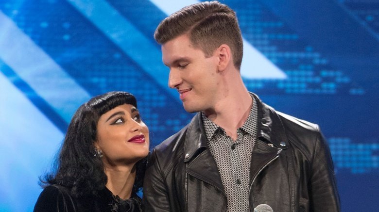 Natalia Kills and Willy Moon on stage