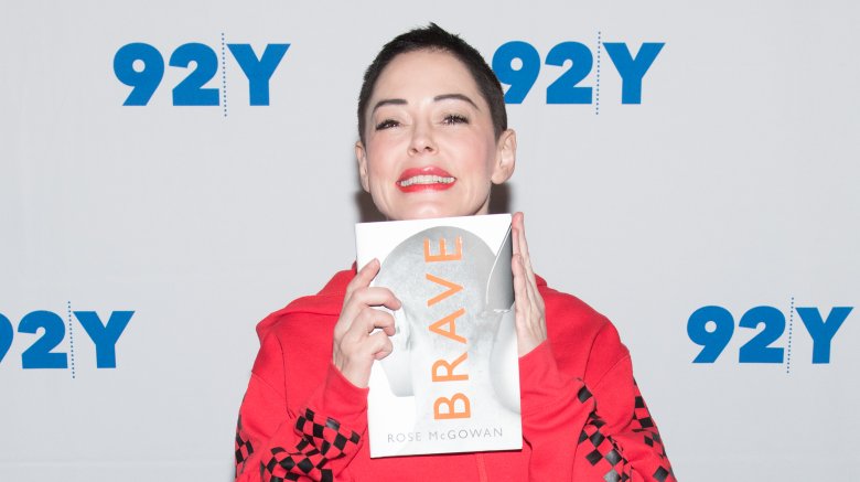 Rose McGowan promotes her new memoir 'Brave'