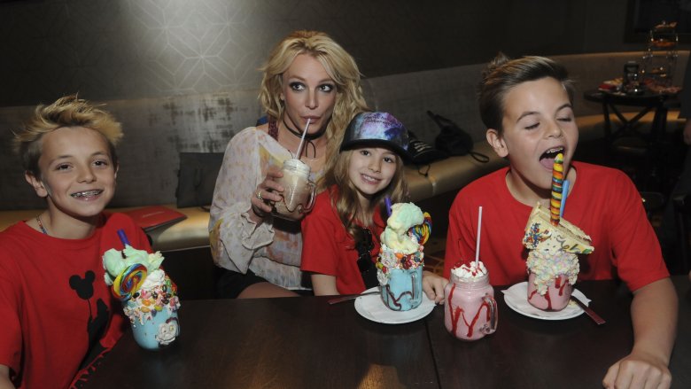 Britney Spears and kids