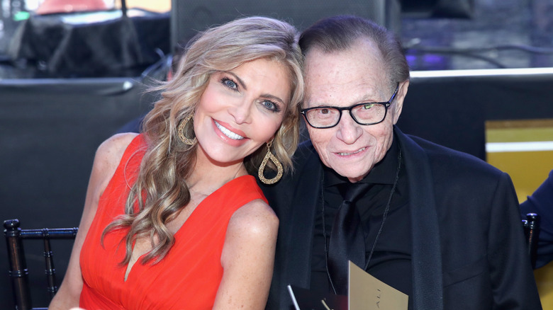 Shawn Southwick and Larry King smiling together