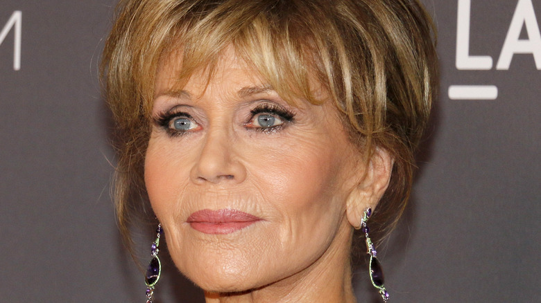 Jane Fonda posing 