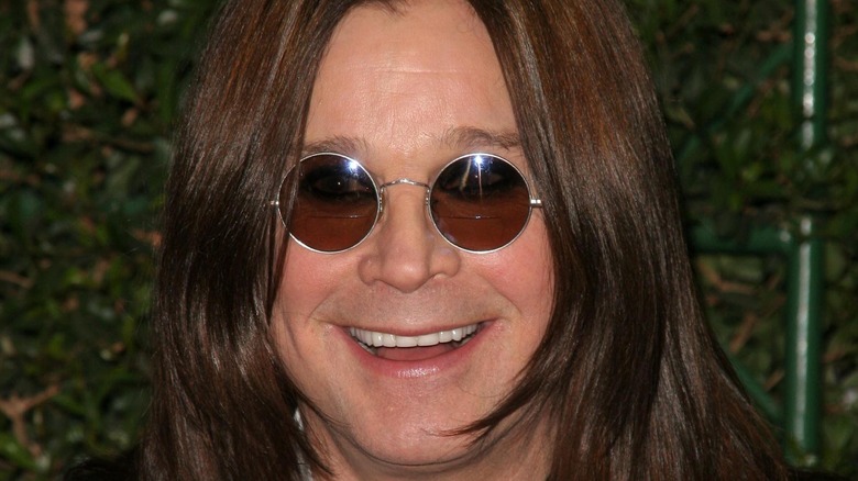 Ozzy Osbourne smiling 