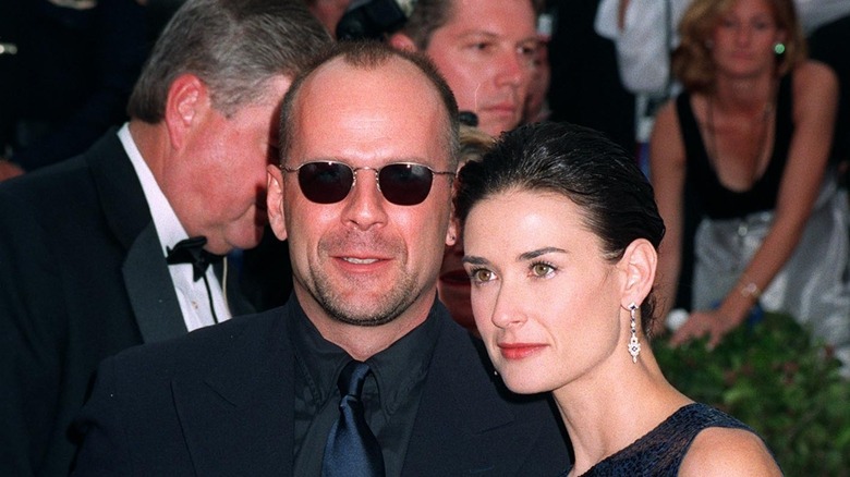 Bruce Willis and Demi Moore