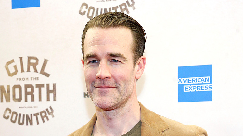 James Van Der Beek posing