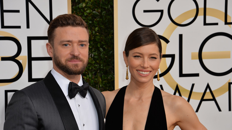 Justin Timberlake and Jessica Biel