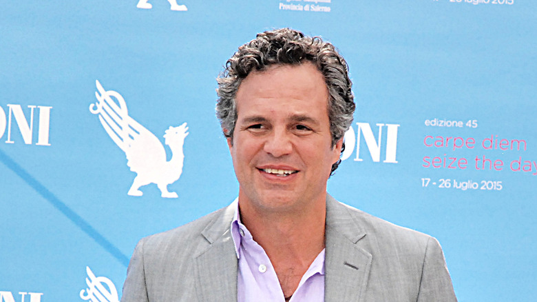 Mark Ruffalo smiling