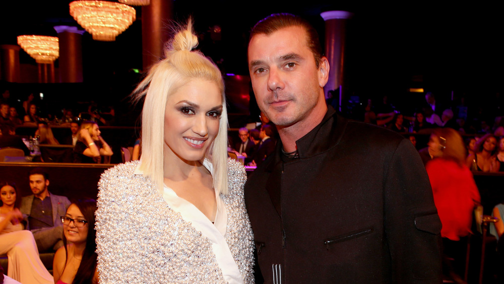 Gwen Stefani and Gavin Rossdale posing together