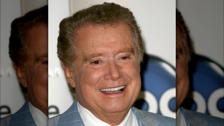 Regis Philbin smiling