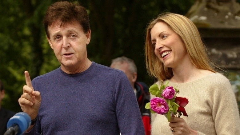 Paul McCartney and Heather Mills