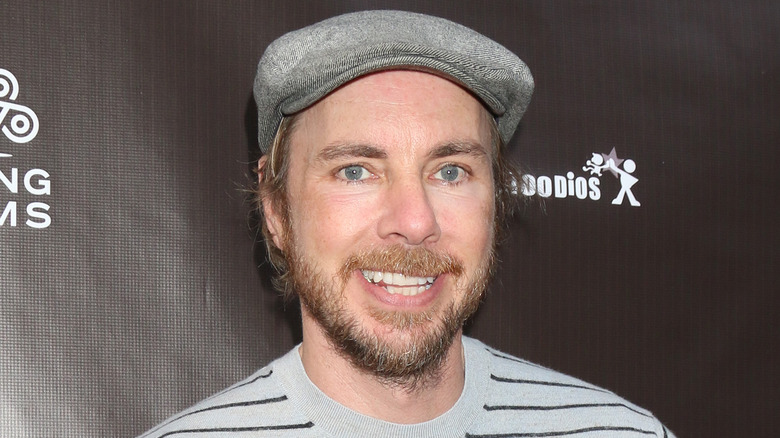 Dax Shepard wearing a hat