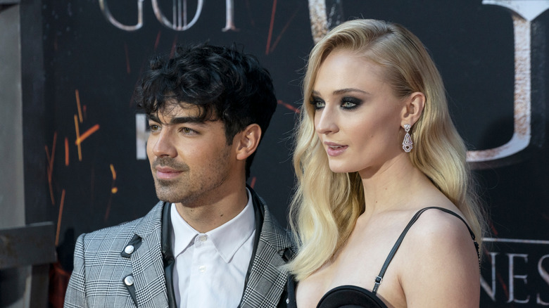 Joe Jonas with wife Sophie Turner