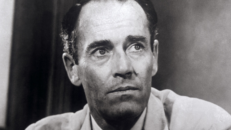 Henry Fonda looking away