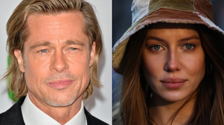 Brad Pitt and Nicole Poturalski