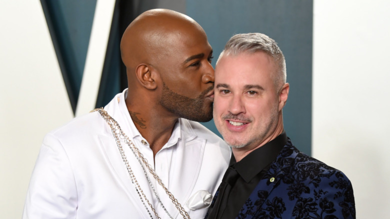 Karamo Brown and Ian Jordan on the red carpet