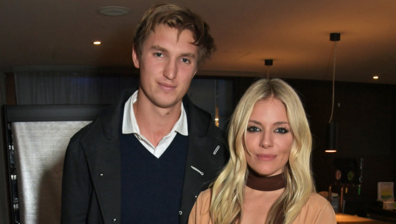 Sienna Miller and Lucas Zwirner together