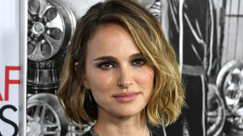 Natalie Portman staring 