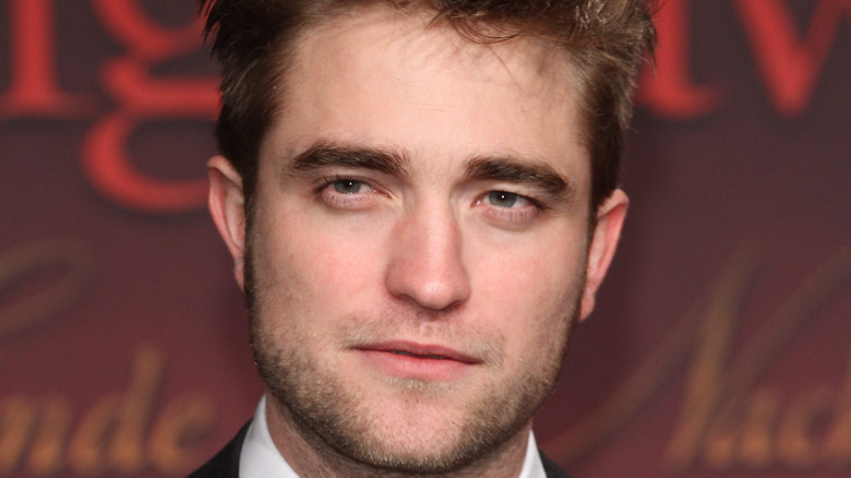 Robert Pattinson glares