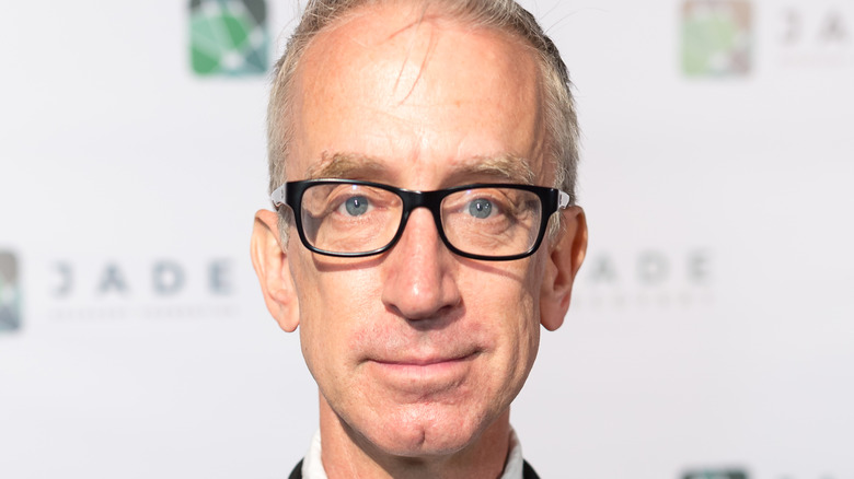 Andy Dick looking at camera