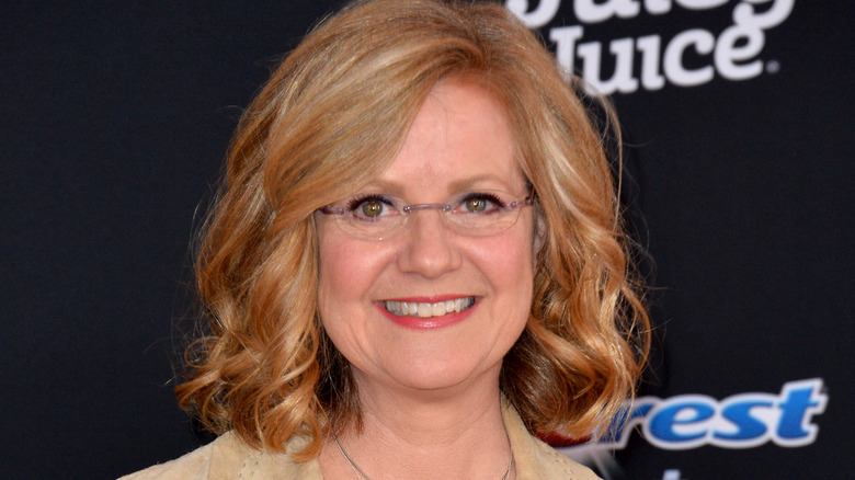 Bonnie Hunt smiling glasses