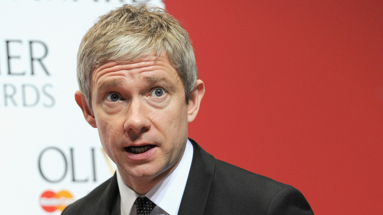 Martin Freeman with surprised face