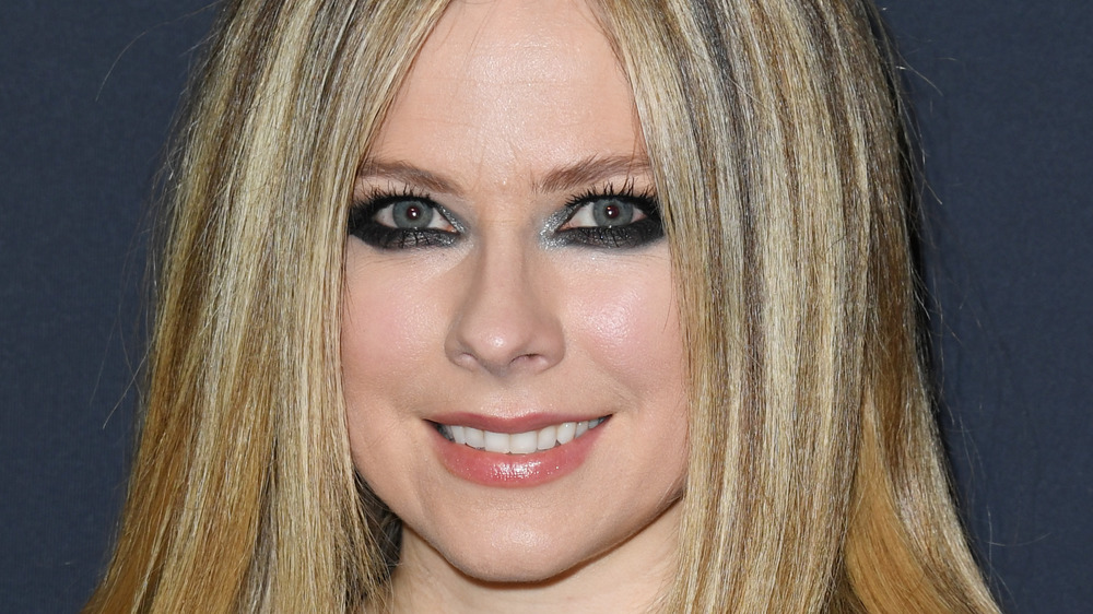 Avril Lavigne smiling