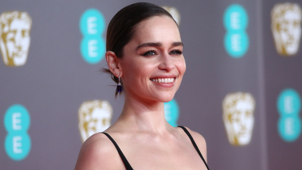 Emilia Clarke smiling