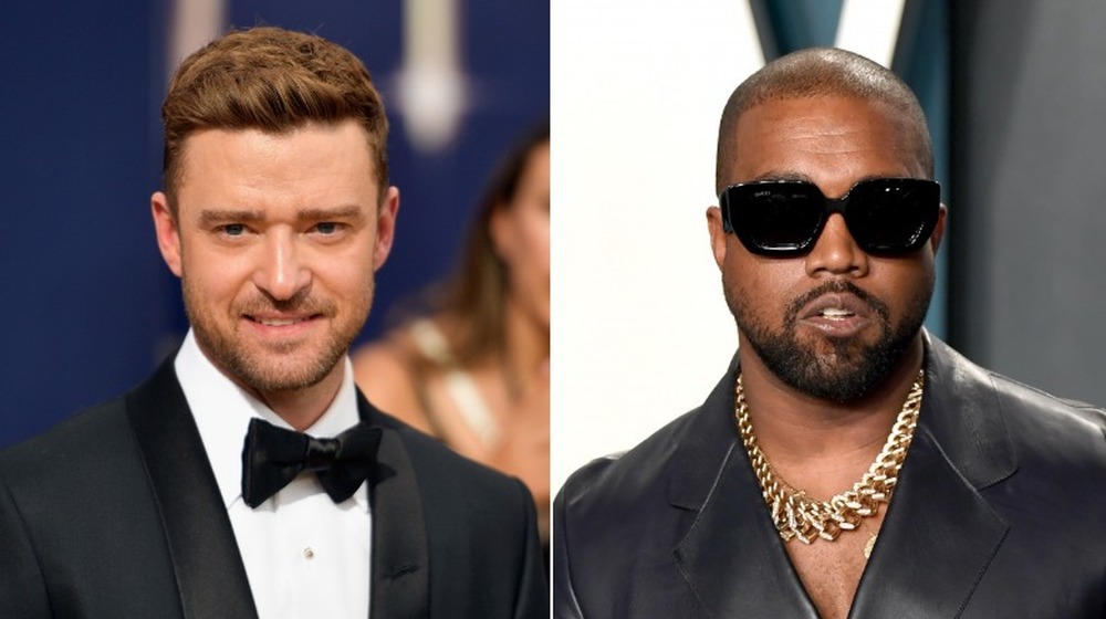 Justin Timberlake, Kanye West split image