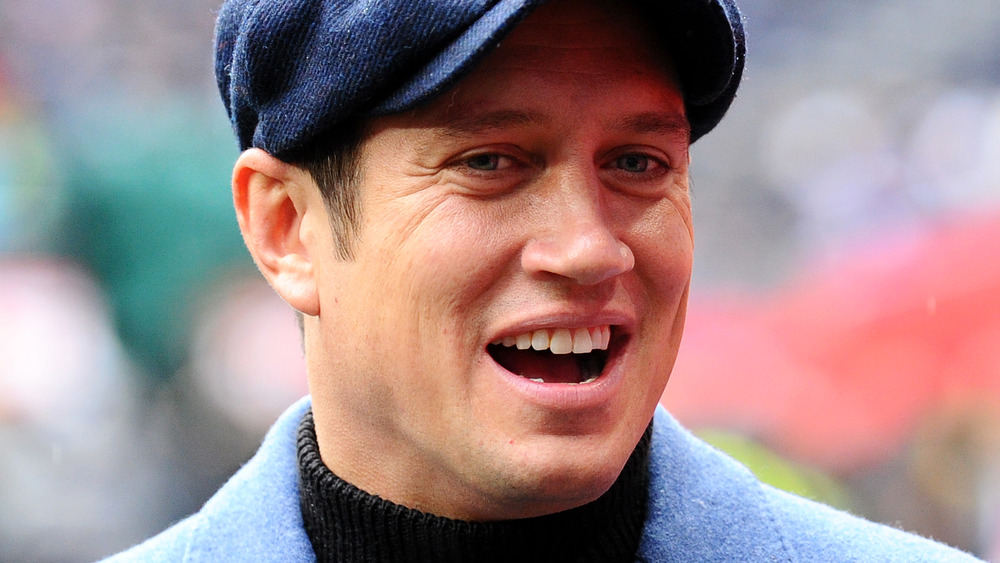 Vernon Kay wearing hat