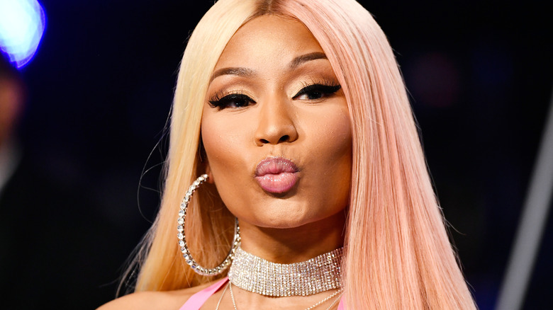 Nicki Minaj at the 2017 MTV Video Music Awards