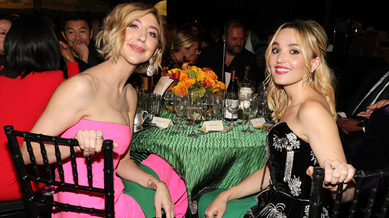 Heidi Gardner and Chloe Fineman at The American Museum of Natural History gala in 2021