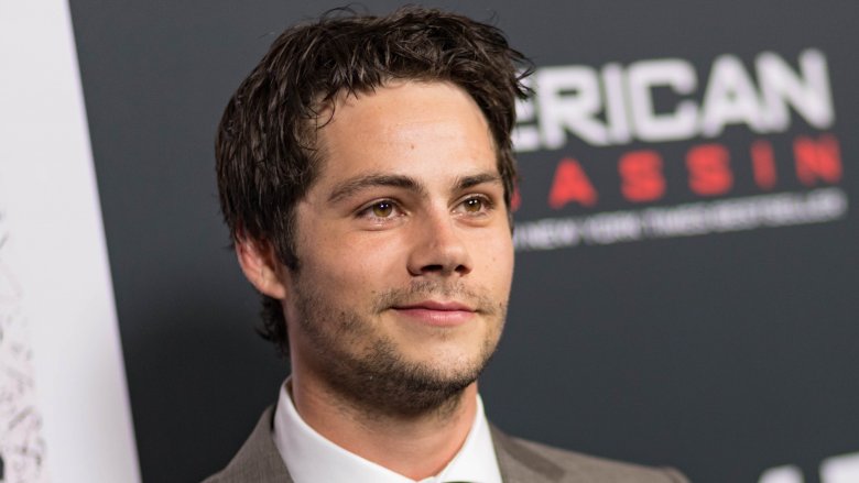 Dylan O'Brien suit and tie