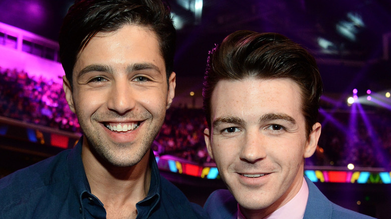 Drake Bell and Josh Peck at an event