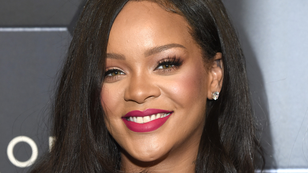 Rihanna smiling