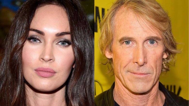 ​Michael Bay and Megan Fox