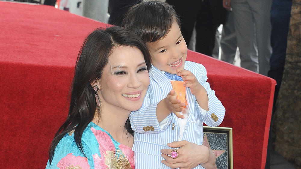 Lucy Liu and Rockwell Liu