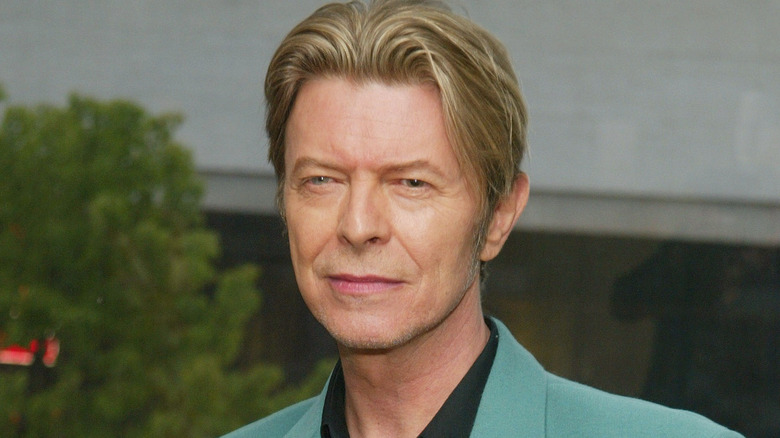 David Bowie smiling 