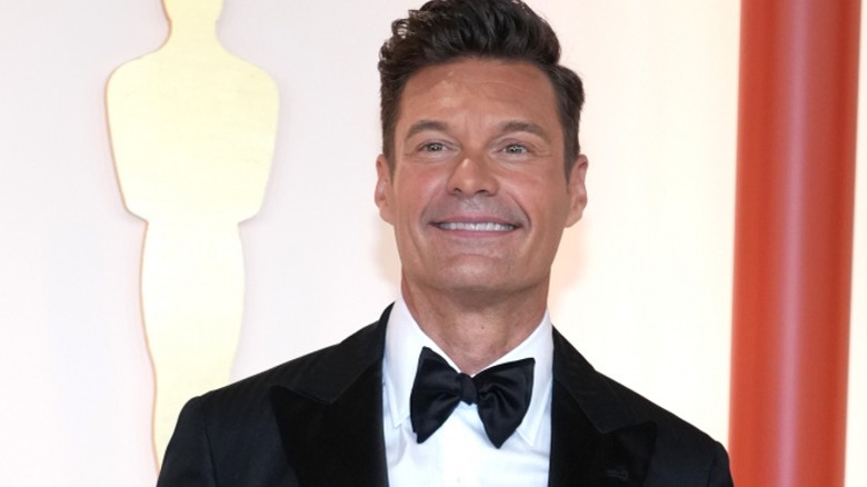 Ryan Seacrest smiling