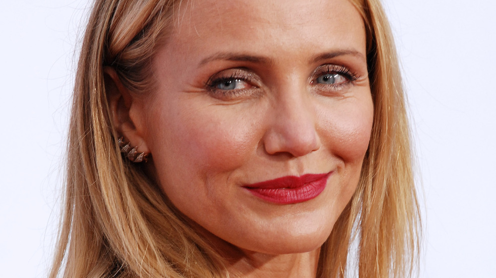 Cameron Diaz close up, smiling