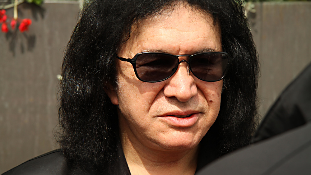 Gene Simmons walking