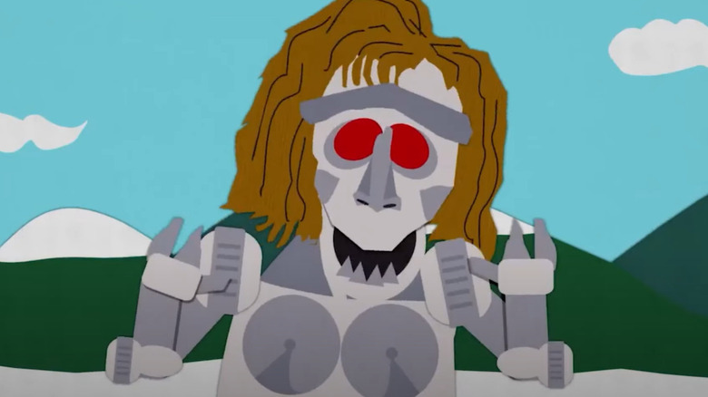 Mecha Streisand on South Park