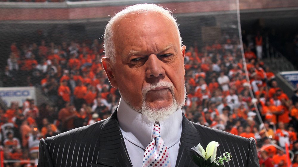 Don Cherry frowning